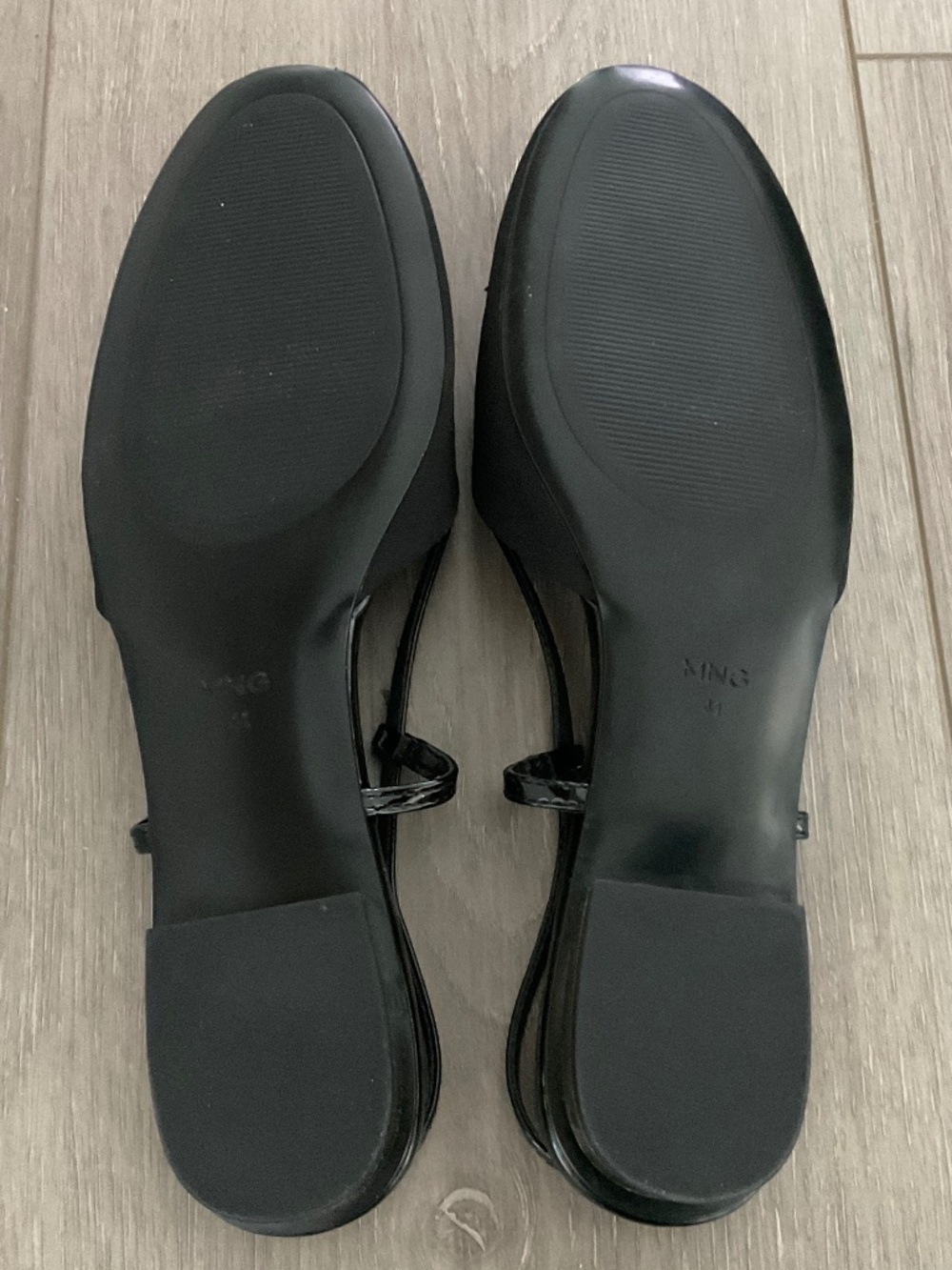 MANGO Slingback Ballet Flat in Black Size EU 41 - Picture 4 of 8